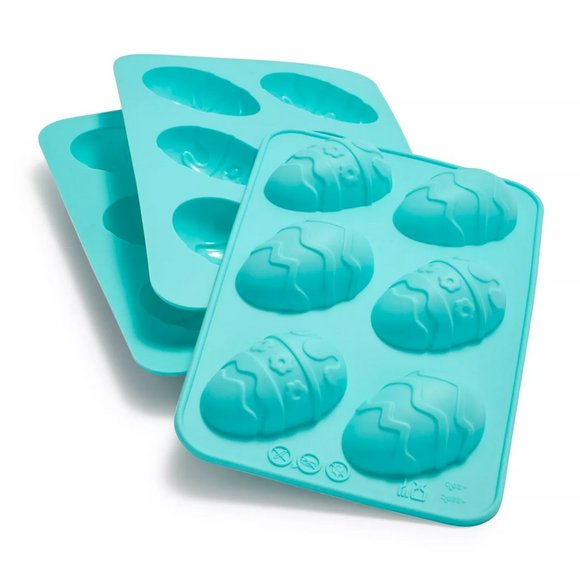 Easter Egg Silicone Candy Mold, 3-count - Picture 3 of 12